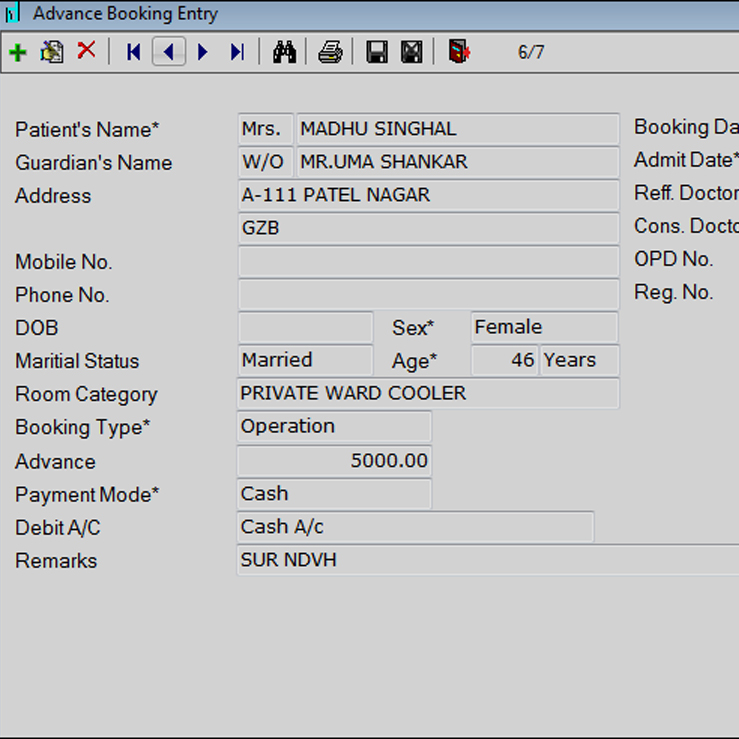 OT Booking