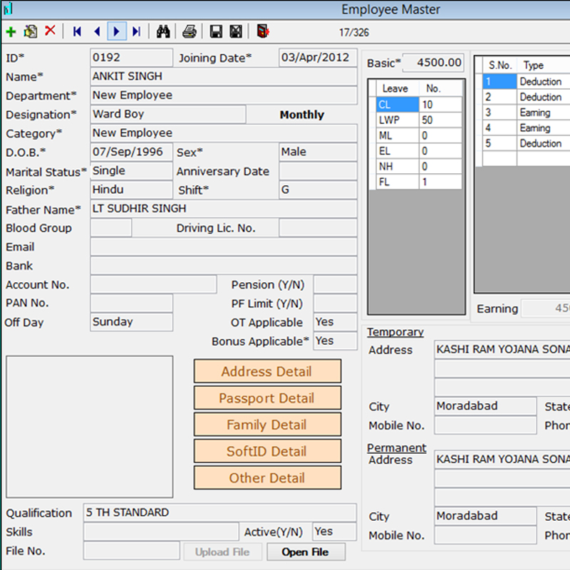 Payroll and HR Management